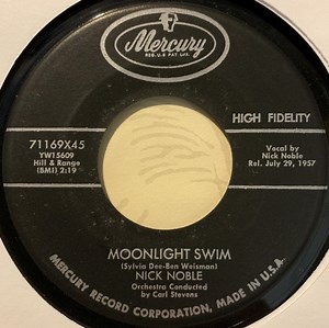 Nick Noble – Moonlight Swim / Lucy Lou (1957, Vinyl)
