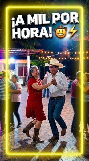 ¡A MIL POR HORA! 💃🕺 Pareja bailando cumbia sierreña con todo #viral