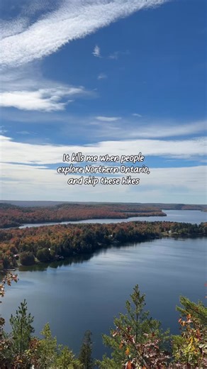 Emily | Ontario Outdoor + Travel Content Creator & Marketer on Instagram: "FULL LIST of lesser travelled trails👇🏻 trust me the popular hikes are worth it, but if you want a trail that’s a little lesser known, and a bit more to yourself try these: 📍Kama Cliffs Trail: 6km loop located in Nipigon with one of the best lookouts in Ontario 📍Rock Candy Lookout: 2.6km out n back with another pretty view 📍Coastal Alvar Trail: approx 10km (option of extension to Mac’s Bay) along the rocky shoreline o