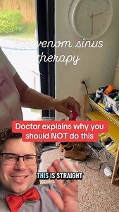 Why you should not put bee venom up your nose. #allergies #sinus #doctor | Zachary Rubin, MD