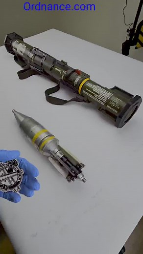 Fin-Stabilized 84mm M136 High Explosive Anti-Tank Round AT4 Recoilless Gun #military #army #bullet #diy #handmade #art #homedecor #design #craft #doityourself #crafts #interiordesign #diyprojects #homemade #decor #divhomedecor #creative #sewing #instagood #armystrong #army #usa | Ordance