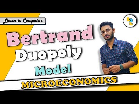 #42 Bertrand duopoly Model by Hardev Thakur