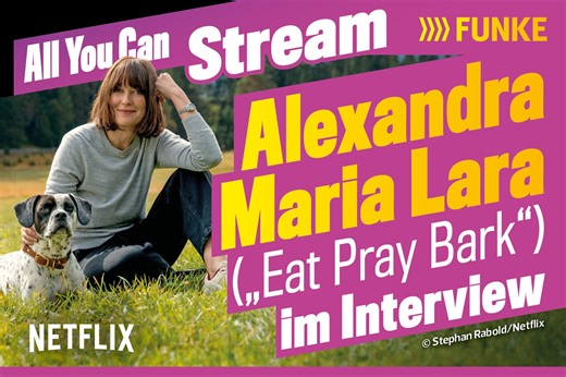 Alexandra Maria Lara im Podcast zu „Eat Pray Bark“: "Bin selbst ein Hundemensch"