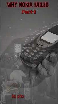Nokia Was #1… So How Did It Collapse? 📱 #documentary