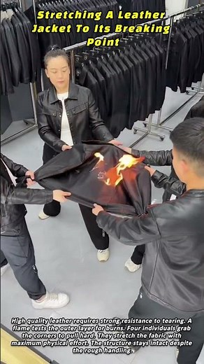 Stretching A Leather Jacket To Its Breaking Point