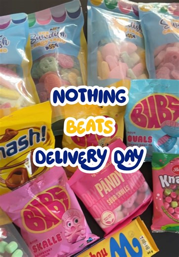 Unboxing Candy: A Sweet Delivery Experience