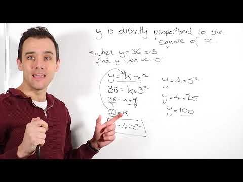 Direct and Inverse Proportion - Maths GCSE Easy win in Exams