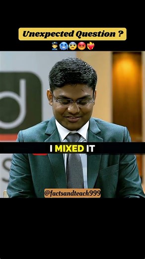 Unexpected Question 🥺 IAS Mock Interview