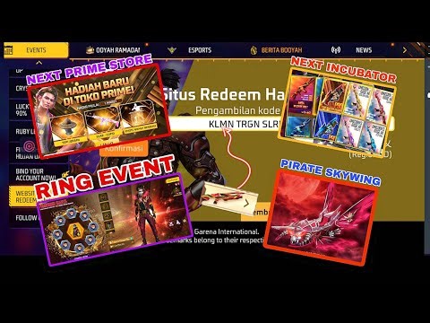 NEW REEDEM CODE AND NEXT INCUBATOR IN FREE FIRE INDONESIA SERVER 🇮🇩❤️‍🩹 #FF #reedemcode #incubator