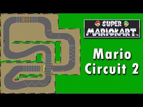 Super Mario Kart (SNES) - Mario Circuit 2