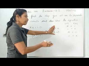 Ncert class 7 VII maths chapter 4 simple equations Exercise 4.2 solutions/ Simple equations