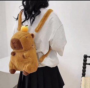 3.7K views · 17 reactions | MOCHILA CAPIBARA 嶺1️⃣7️⃣0️⃣ #CompraYVenta#capibara ‎Sigue este enlace para ver nuestro catálogo en WhatsApp: https://wa.me/c/5215613674927 | Novedades yatziri | Facebook