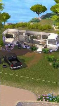 RV Camper Home Build 🚐✨#ts4 #thesims4 #sims4build #sims4mods #thesims #sims
