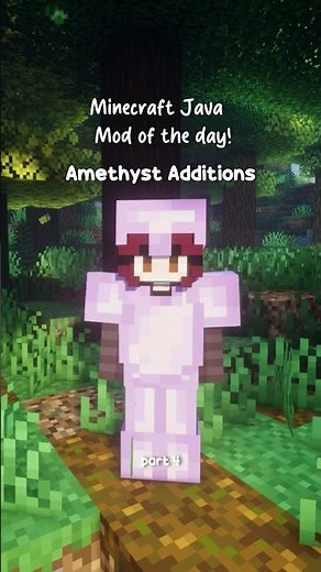 Amethyst tools and armor! Minecraft Java Mods - Part 4