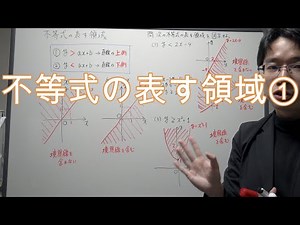 不等式の表す領域①