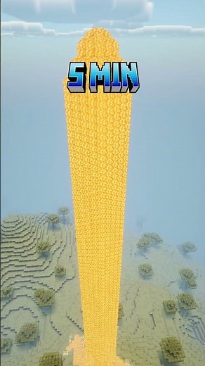 Spawning a Cobble Monster! Tower Build 👾 #minecraft