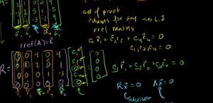 Showing relation between basis cols and pivot cols