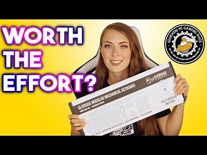 Briony builds her own keyboard! (Glorious PC Gaming Race)