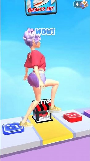 Tippy Toe Gameplay All Levels Ios, Android Walkthrough - Tippy Toe 3d