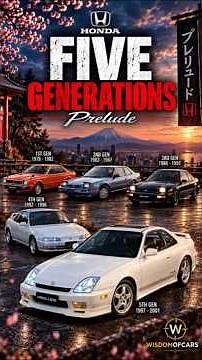 The Honda That Kept Reinventing Itself | Prelude History