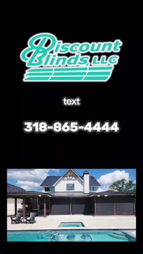 Uncover the amazing 3 benefits of choosing outdoor motorized solar roller shades from Discount Blinds LLC! 1️⃣ Save on energy, 2️⃣ UV protection, 3️⃣ Boost privacy. Transform your home now! #DiscountBlinds #SolarShades #HomeImprovement