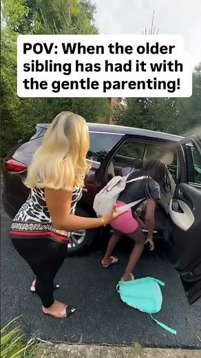 When the Older Sibling Snaps Out of Gentle Parenting Mode 😤 #shorts