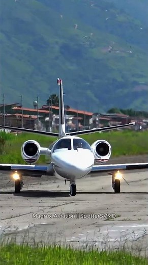 STUNNING Cessna 501 Citation JET Close-Up | Merida - Venezuela