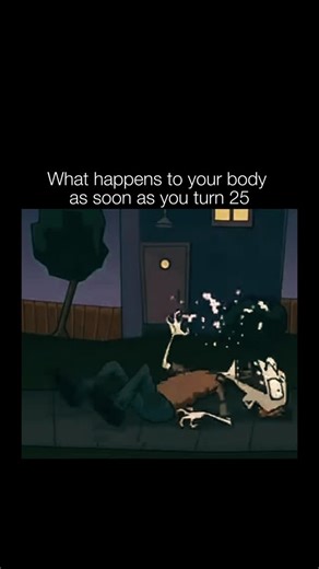 HARI PRASAD on Instagram: "What happens to your body as soon as you turn 25 One day you’re fine, the next day you bend slightly wrong and your body reacts like you just committed a war crime against your joints. Nothing dramatic happened. No injury. No warning. You simply existed incorrectly for half a second and now you need silence, ibuprofen, and a new personality built around back pain. The video is from Invader Zim, where Dib is casually walking down the sidewalk before the animation cuts t