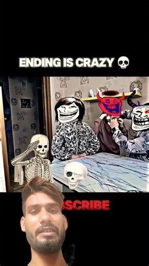 ENDING IS CRAZY 🥶☠️🔥....#trollface #edit #shorts