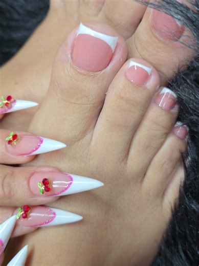 Stunning French Tip Nails: A Perfect Manicure and Pedicure