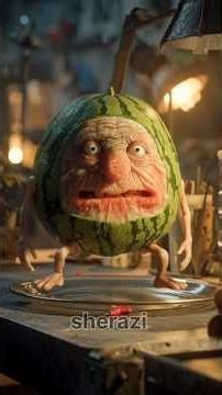 When a Watermelon Eats Too Many Chilies! 🌶️🍉😂#funny #shortvideo