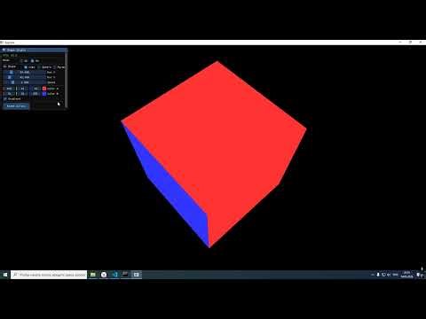 cube opengl, imgui, windows.h #3