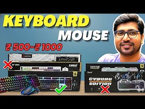 [TOP 3]🔥Best Keyboard And Mouse Combo Under 1000 ⌨️🔥Best Keyboard Under 500 - 2000