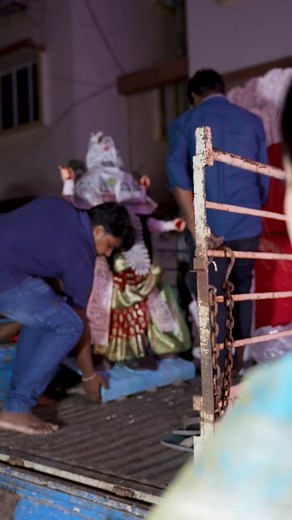 Jagaddhatri pujo Barite meyer agamon.. Part - 2 #highlights #2025viralvideo | Rupsha Chakraborty