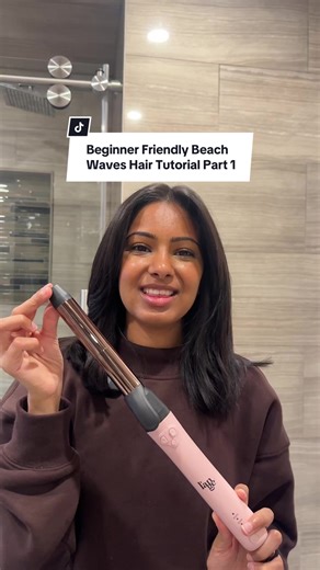 If you can never get the hang of a clamp curling iron, you need to try a rotating one. It’s seriously the most beginner-friendly tool ever so simple, so quick, and way easier to control. I’m using the 25mm rotating curling iron by @langehair and honestly… I’ve tried so many, and this one has been my top pick for a while now. It’s affordable, heats up fast, has multiple heat settings, gives the hair a shiny, long-lasting finish, and just makes curling feel effortless. Make sure you watch Part 2 t