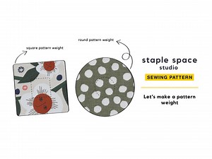 Pattern Weight Digital PDF Sewing Pattern | Beginner Friendly Sewing Pattern | ONE SIZE | Instant Download - Etsy Australia