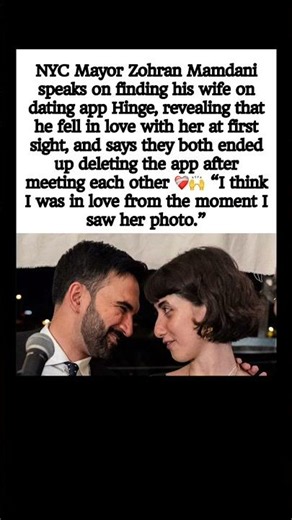 Zohran Mamdani Reveals How He Met His Wife on Hinge ❤️📱