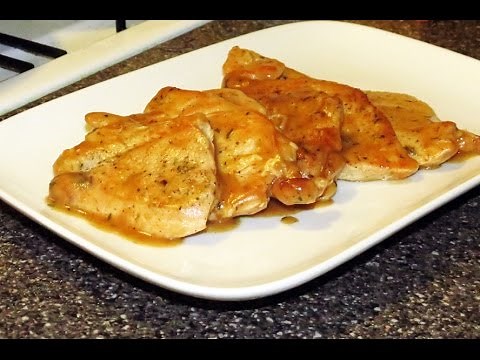 Turkey Chops in Pan Gravy recipe
