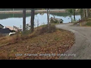 Beautiful Autumn by the Tennessee River Valley