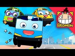 Bus song | Vehicle song | Nursery rhymes | REDMON