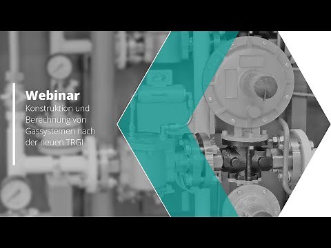 Konstruktion und Berechnung von Gassystemen nach der neuen TRGI
