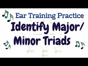 Identify Major and Minor Chords in All Inversions - Music Ear Training Practice