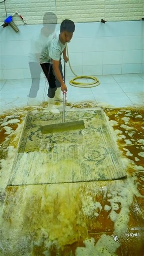 2 hours hard work in 1 min time lapse #asmr #satisfying #soclean #carpetcleaning | Soclean.yt