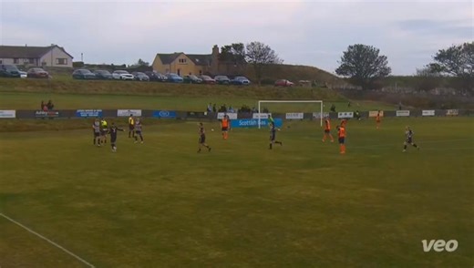 Marc Macgregor got his second goal of the match and our fifth of the game to send us through to the second round of the Scottish cup in style 🖐🏻⚽️😎 Marc is proudly sponsored by Green and Cameron LTD and Café Groats. Thank you for your support this season 👏 | Wick Academy FC