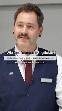 Wie kauft man ein Zugticket? #fährtbahn #deutschebahn #slowgerman