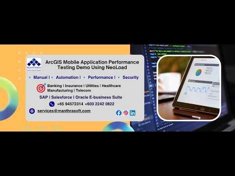 ArcGIS Mobile Application Performance Testing Demo Using NeoLoad