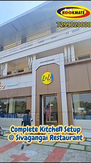 Complete Commercial Kitchen Setup at Sivagangai Restaurant | Restaurant Kitchen Equipment Install