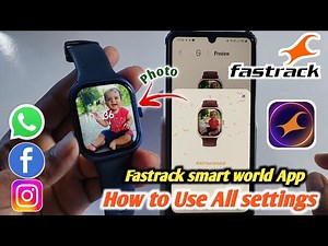 fastrack smart watch settings|how to use fastrack smartwatch|fastrack smart watch mobile connect