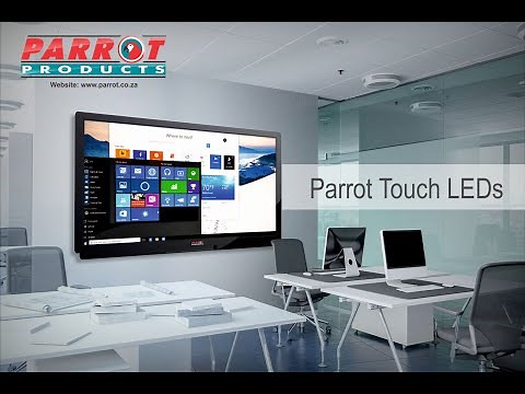 Parrot Touch LED Demonstration May 2020