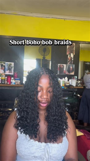 Short Boho Bob Braids: A Trendy Hairstyle